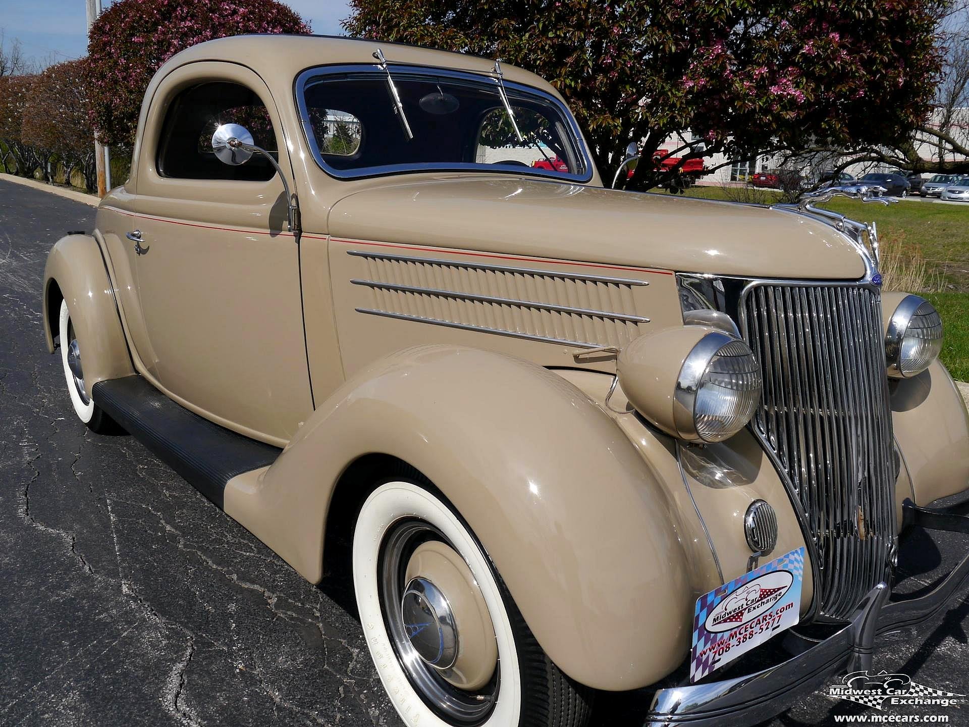1936, Ford, Deluxe, Coupe, Three, Window, Classic, Old, Vintage, Original, Usa,  03 Wallpaper