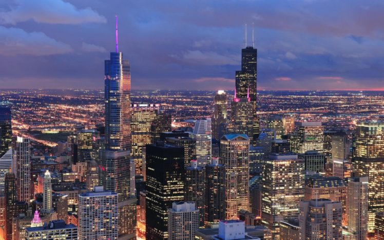 usa, Illinois, Chicago, Buildings, Skysrapers HD Wallpaper Desktop Background
