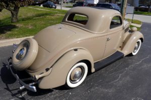 1936, Ford, Deluxe, Coupe, Three, Window, Classic, Old, Vintage, Original, Usa,  10