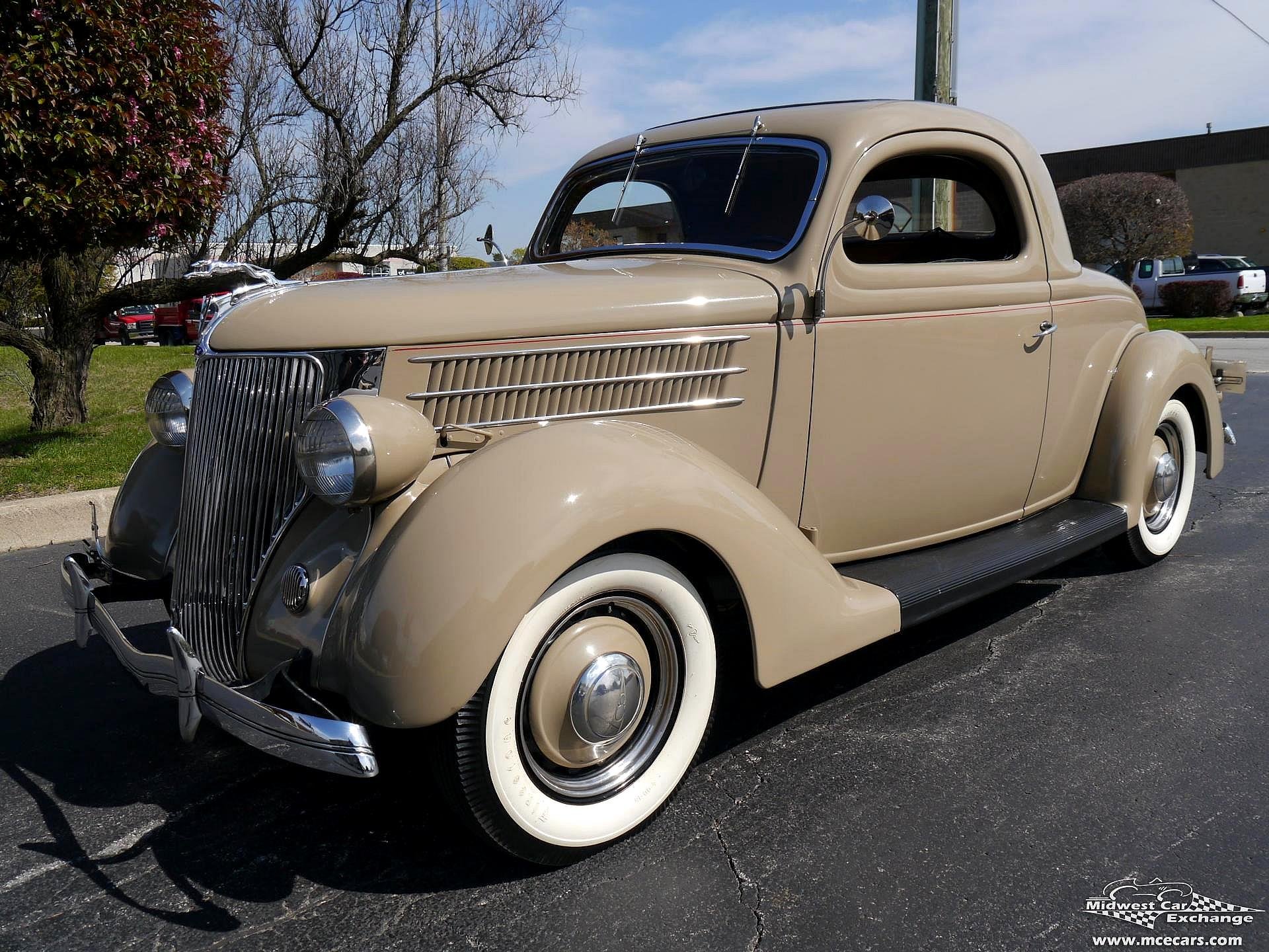 1936, Ford, Deluxe, Coupe, Three, Window, Classic, Old, Vintage, Original, Usa,  13 Wallpaper