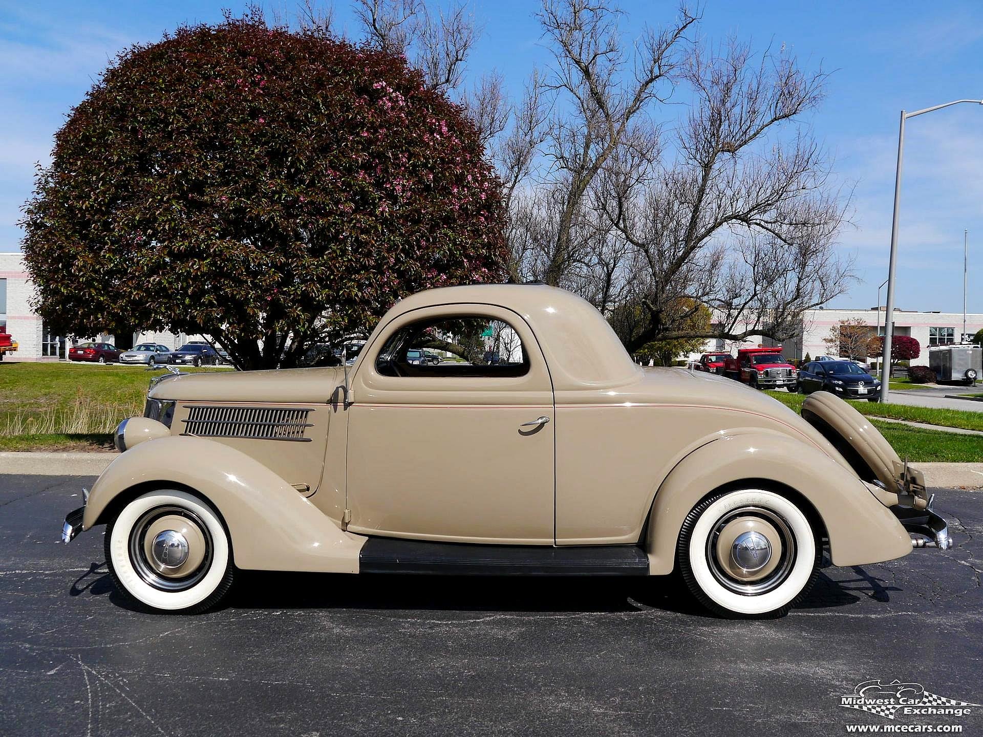 1936, Ford, Deluxe, Coupe, Three, Window, Classic, Old, Vintage, Original, Usa,  11 Wallpaper