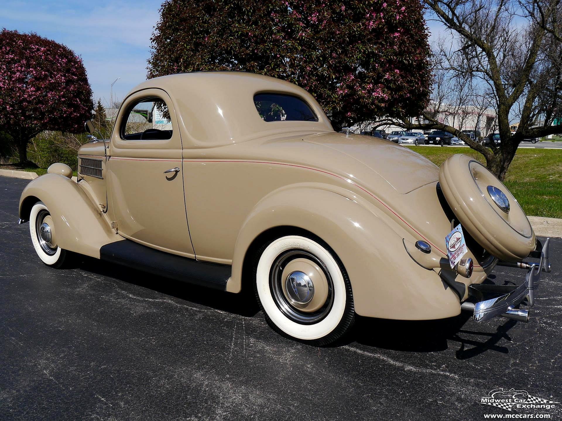 1936, Ford, Deluxe, Coupe, Three, Window, Classic, Old, Vintage, Original, Usa,  15 Wallpaper