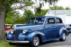 1939, Chevrolet, Chevy, Sedan, Two, Door, Hotrod, Streetrod, Hot, Rod, Street, Blue, Usa, 3874×2777 01