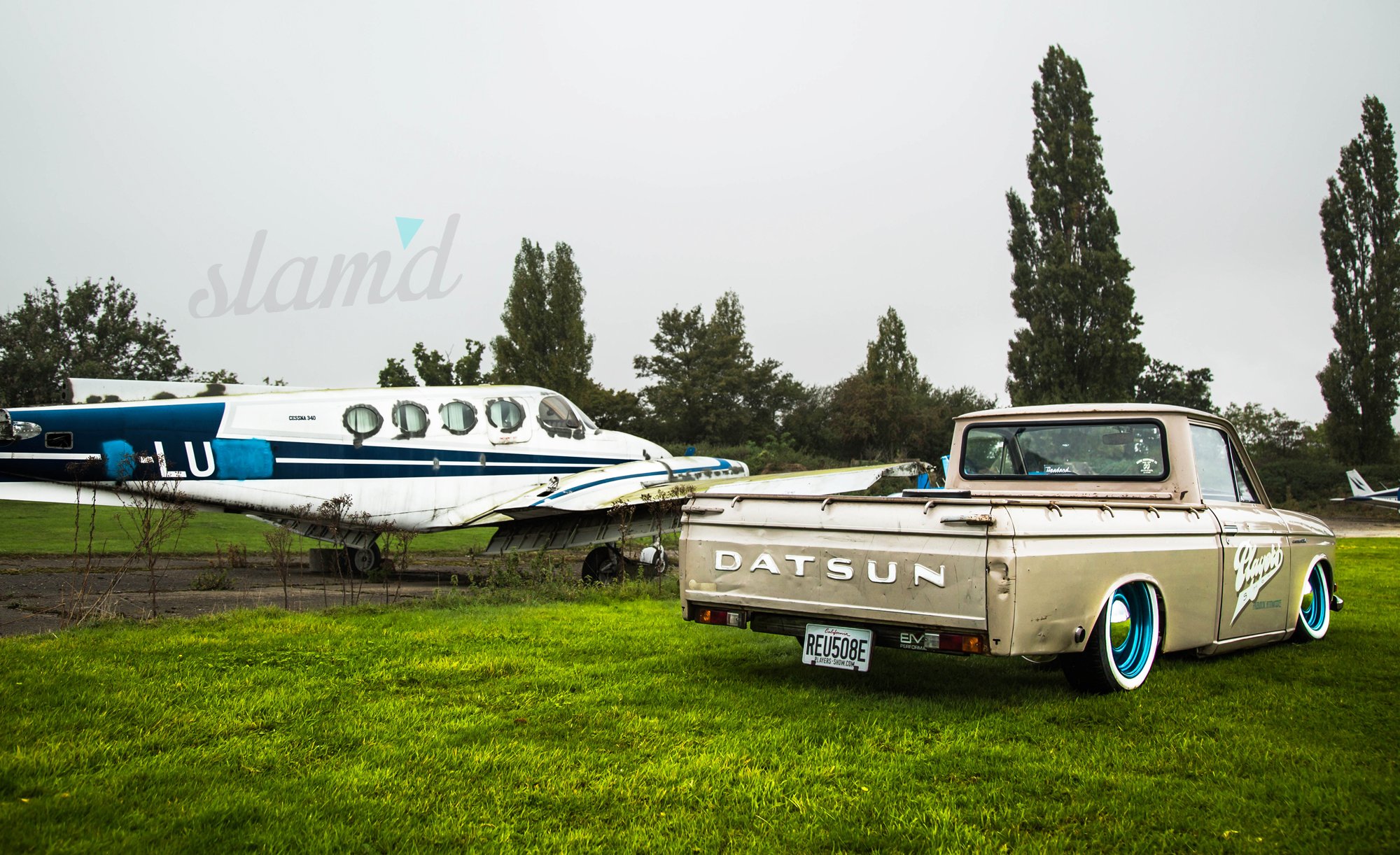 1966, Datsun, 520, Pickup, Lowrider, Truck, Nissan, Custom, Classic Wallpaper