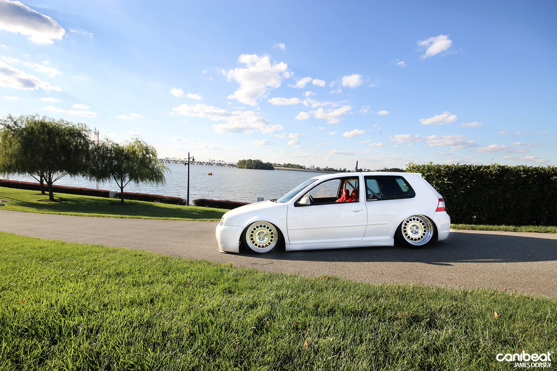 volkswagen, R32, Golf, Gti, Tuning Wallpaper