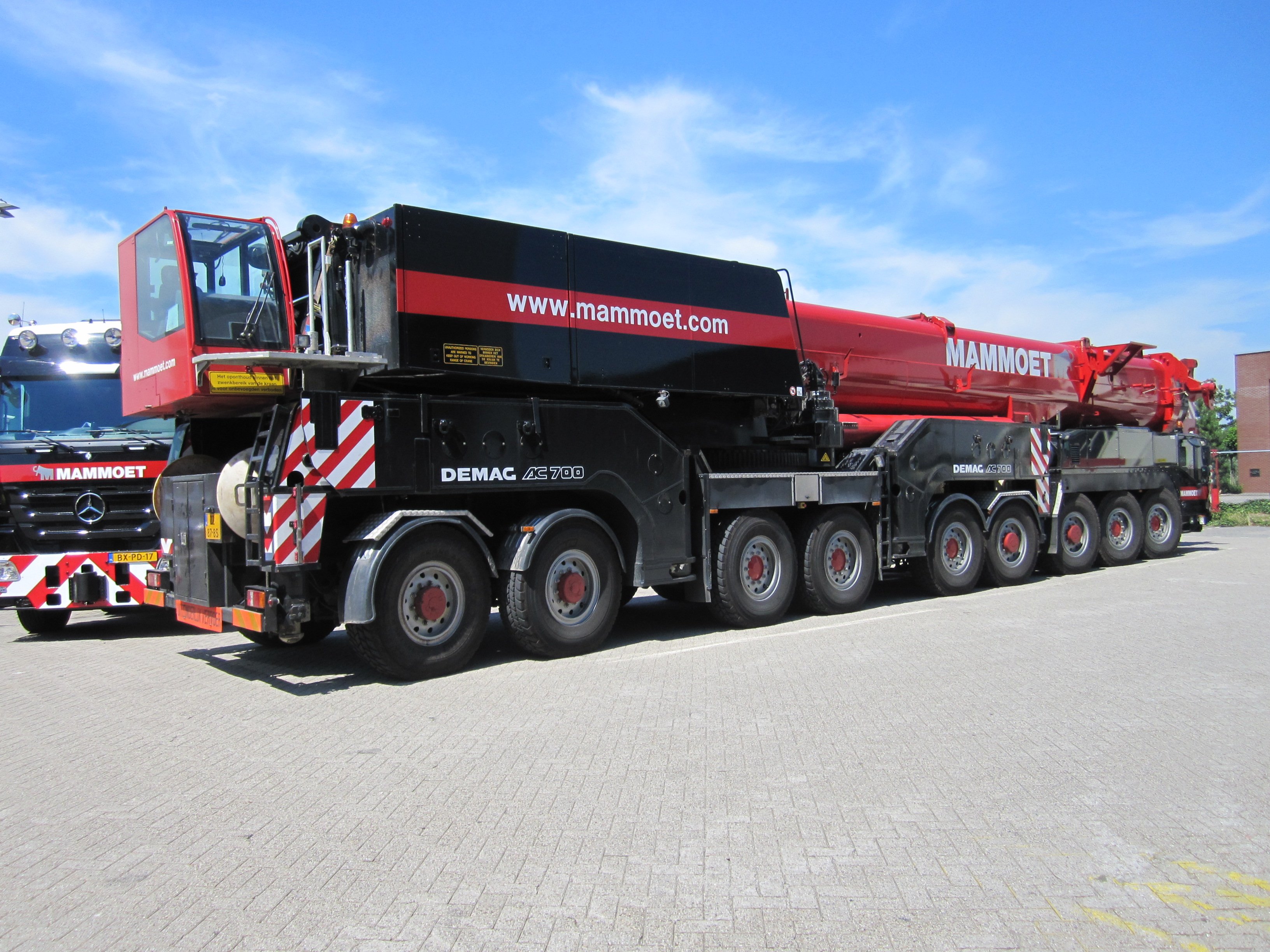 terex, Ac, 700, Mobile, Crane Wallpaper