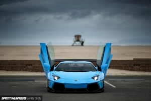 wallpaper, Lamborghini, Blue
