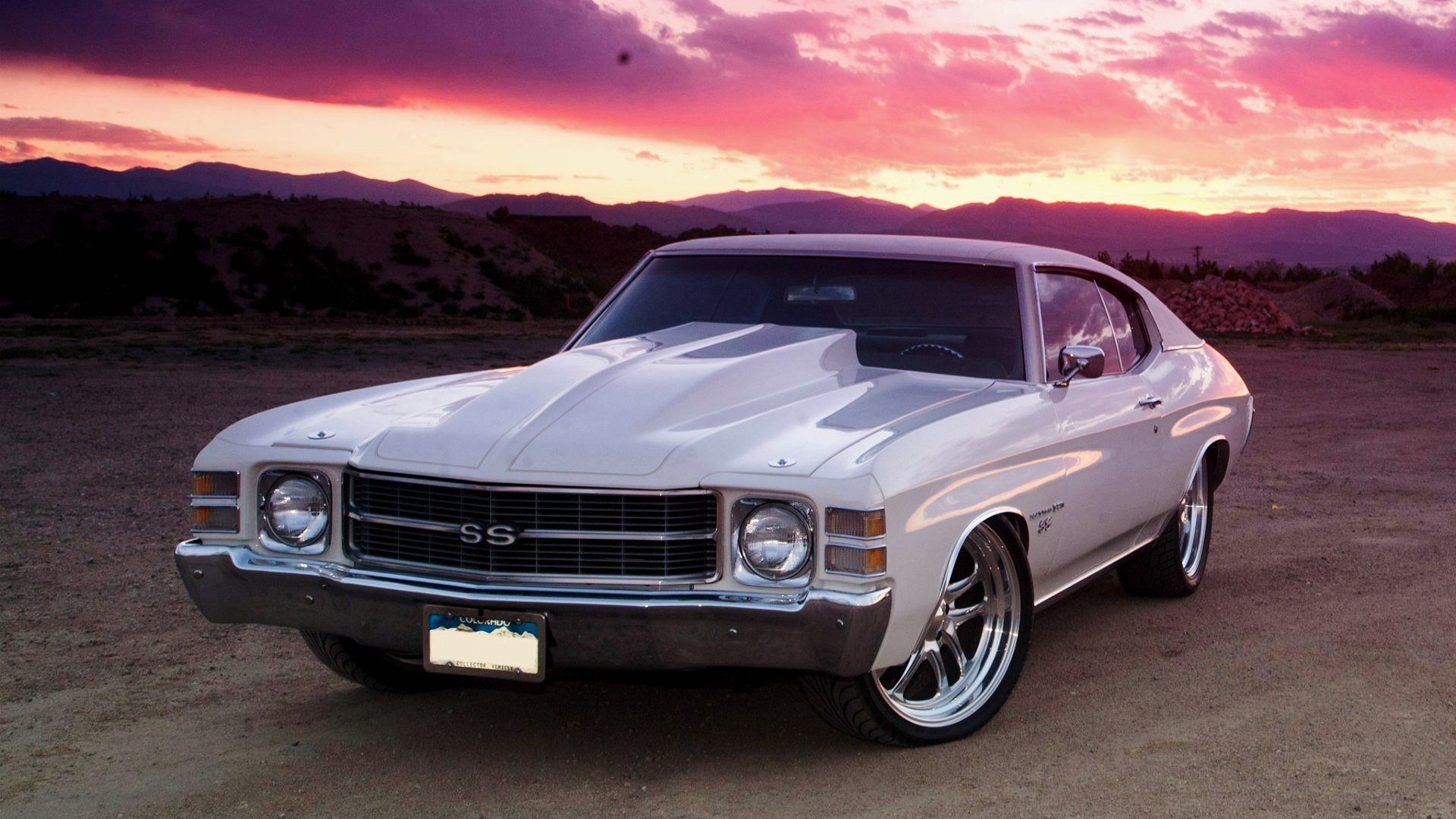 chevrolet, Chevelle, White Wallpaper
