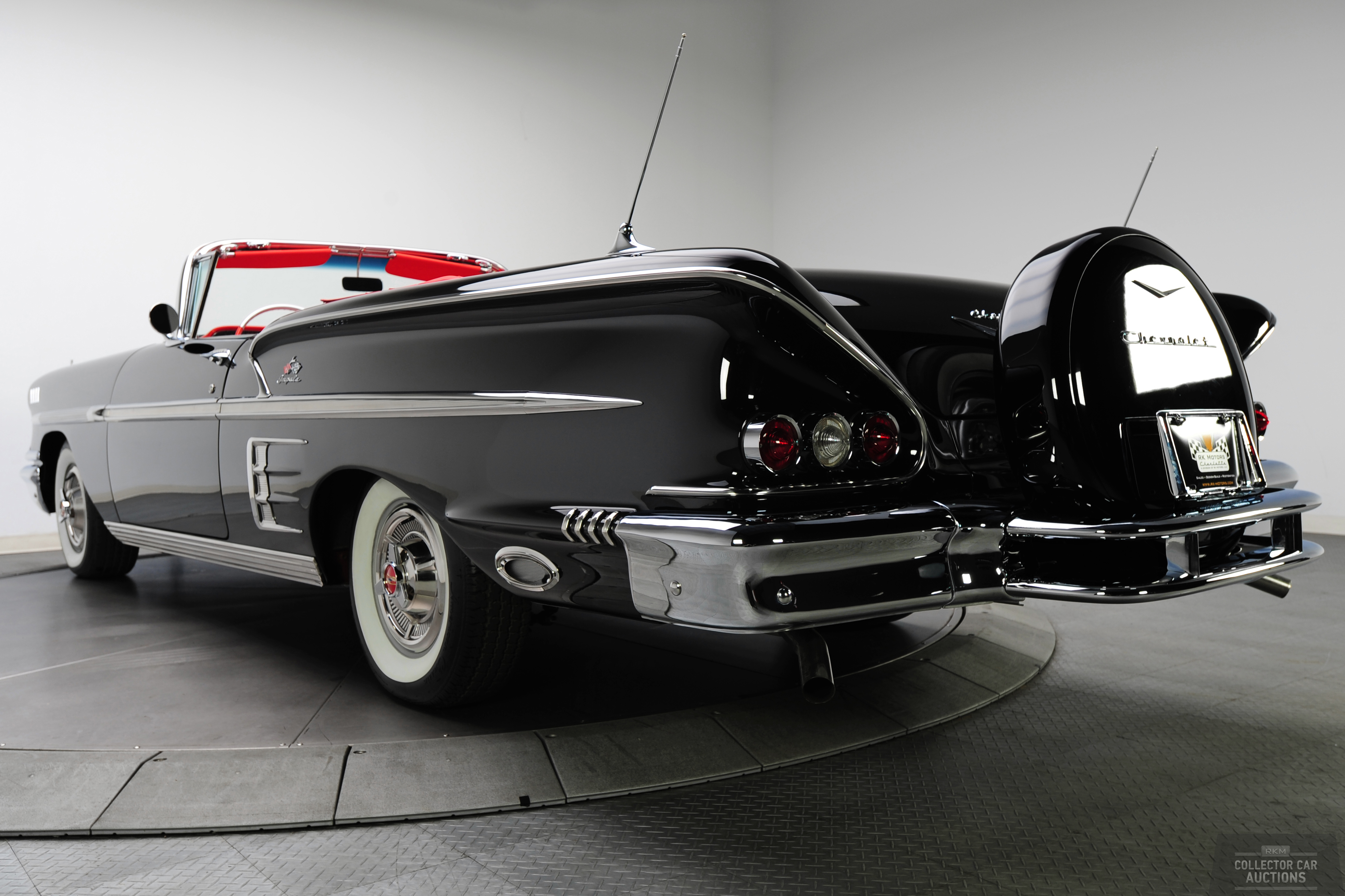 1958, Chevrolet, Impala, Convertible, 348, Tri power, Classic, Cars Wallpaper