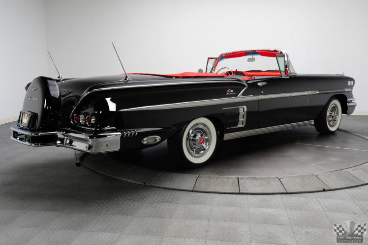 1958, Chevrolet, Impala, Convertible, 348, Tri power, Classic, Cars HD Wallpaper Desktop Background