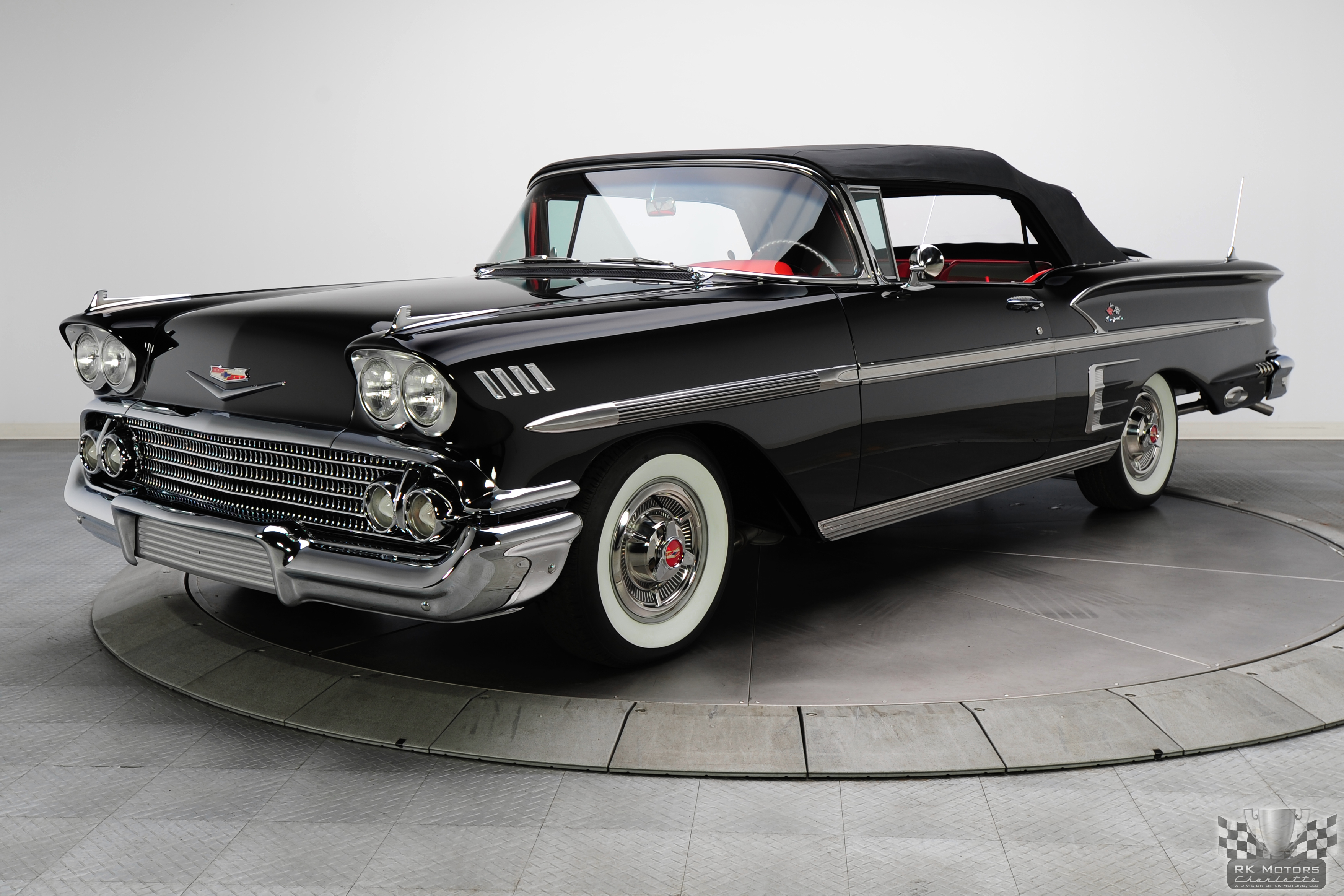 1958, Chevrolet, Impala, Convertible, 348, Tri power, Classic, Cars Wallpaper