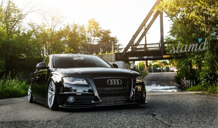 2009, Audi, A 4, Quattro, Tuning, Custom HD Wallpaper Desktop Background