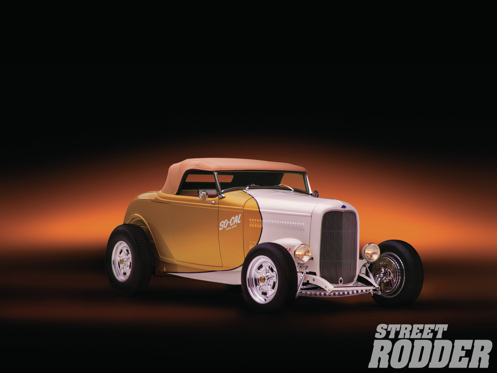 1932, Ford, Highboy, Roadster, Retro, Hot, Rod Wallpaper