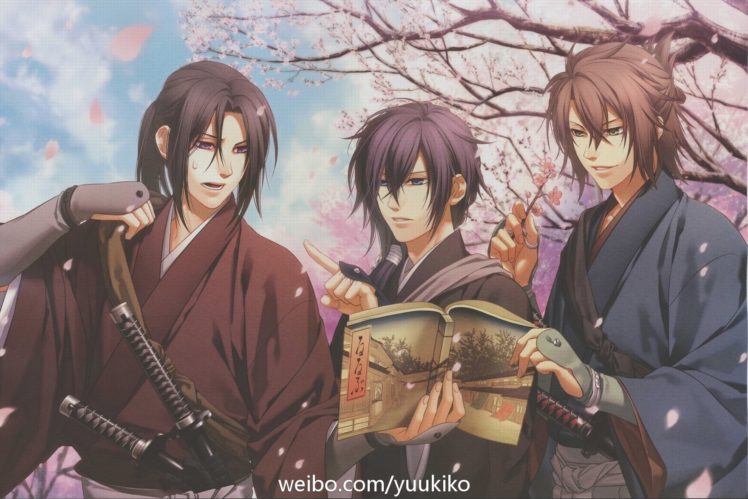 hakuouki, Shinsengumi, Kitan, Series, Anime, Characters, Cool HD Wallpaper Desktop Background