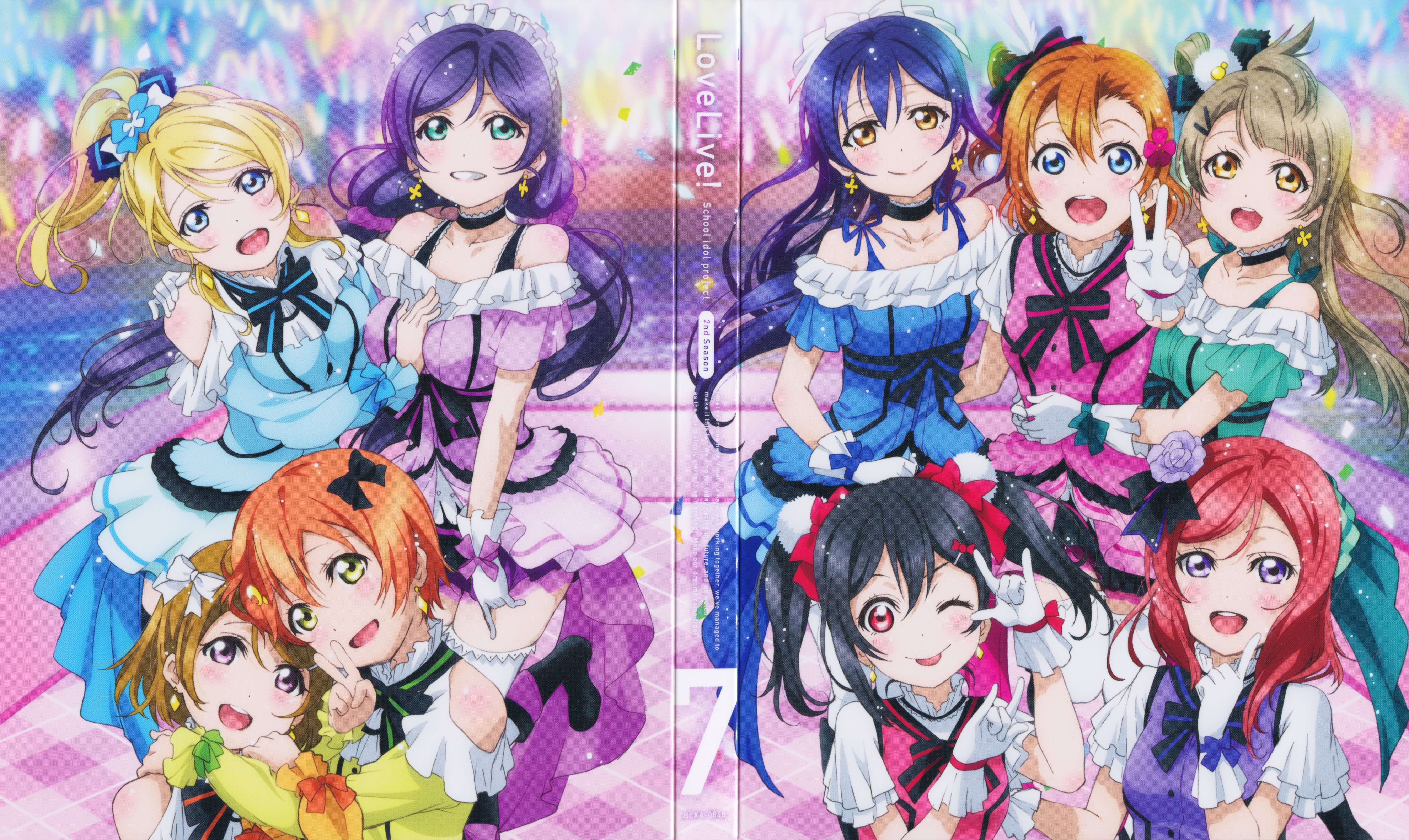 love, Live , School, Idol, Project, Series, Ova, Characters, Girls, Dress, Cute, Anime Wallpaper