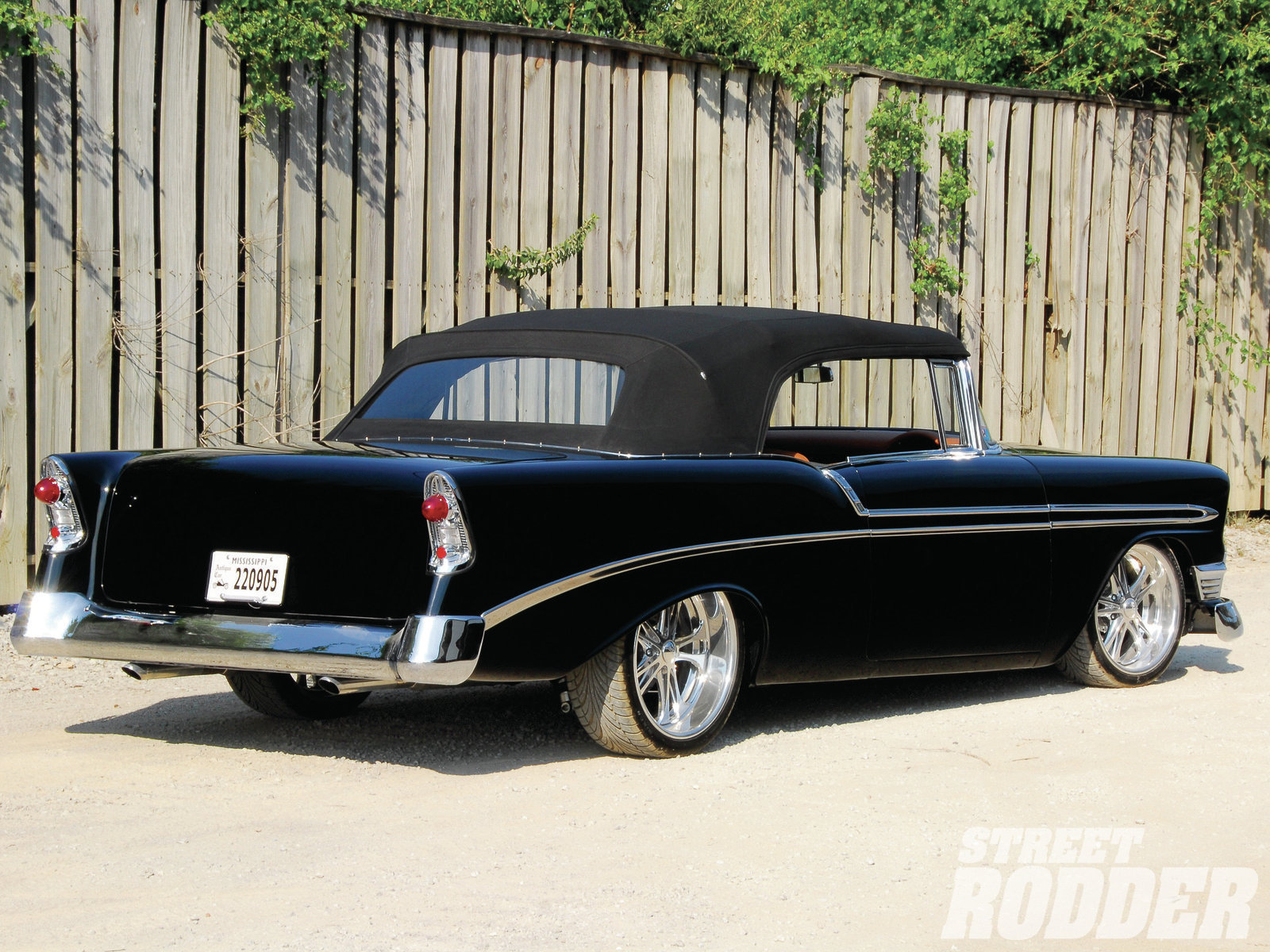 1956, Chevrolet, Convertible, Classic, Cars, Hot, Rod, Custom Wallpaper