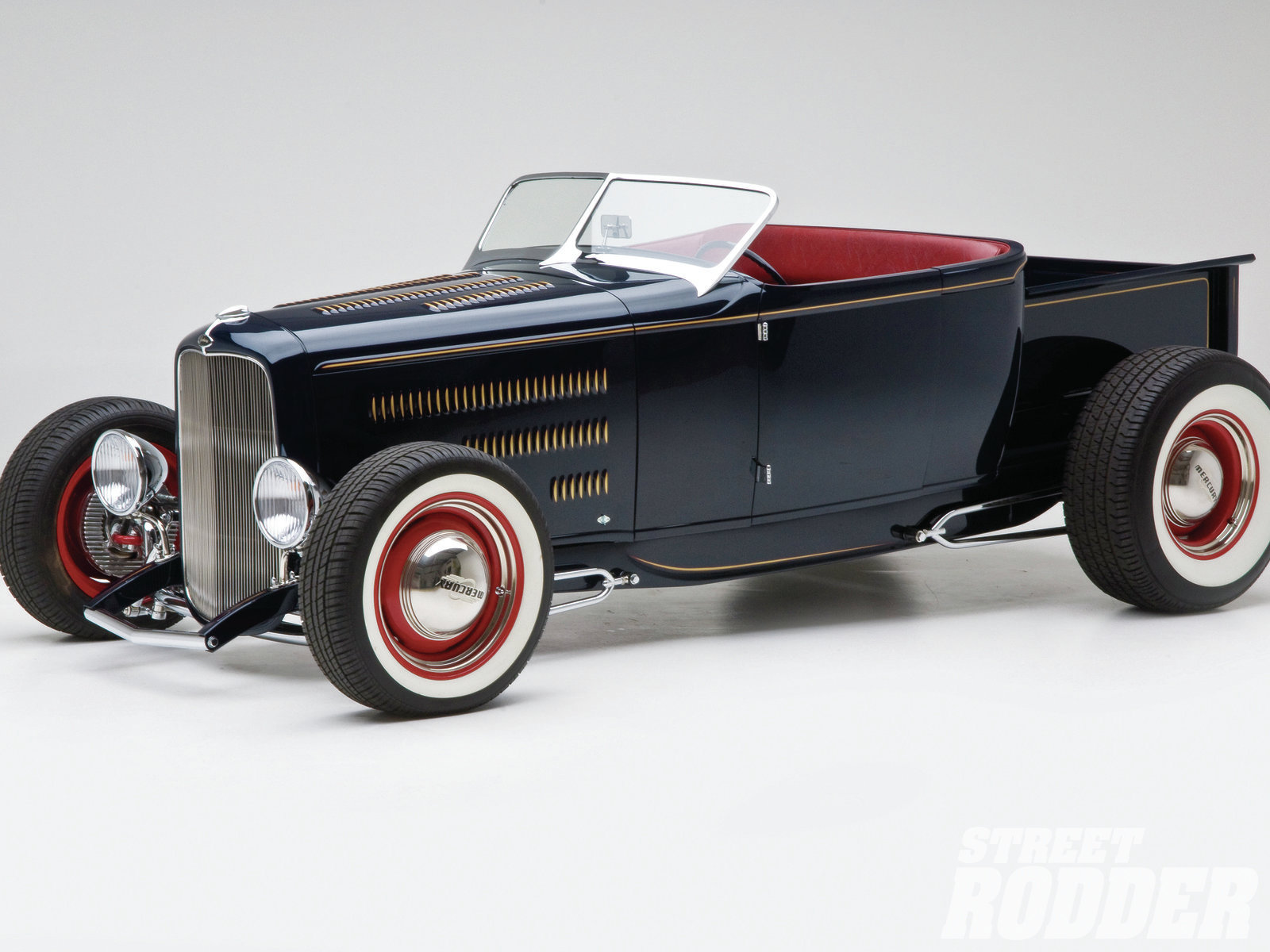 mercury, Ford, Roadster, Pickup, Retro, Classic, Cars, Hot, Rod Wallpaper