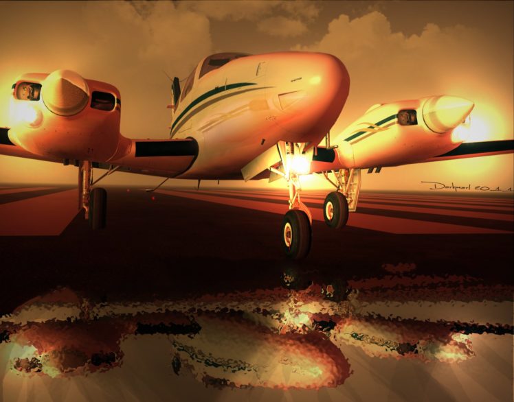 beechcraft, Aircraft, Airplane HD Wallpaper Desktop Background