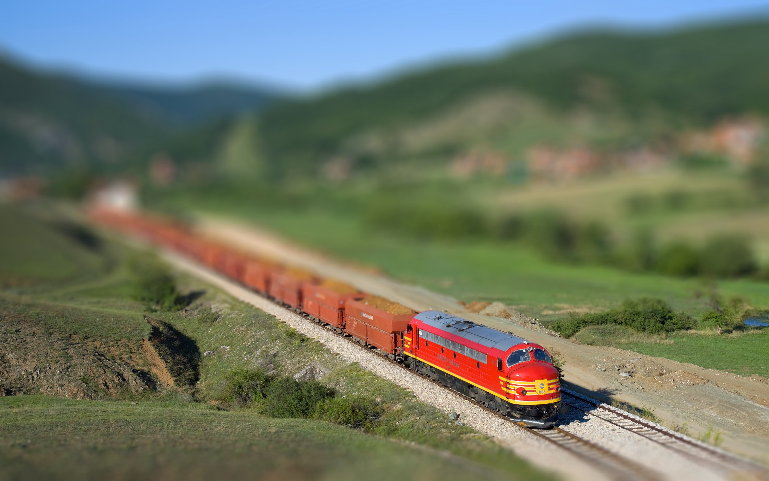 goods, Transport, Train Wallpaper