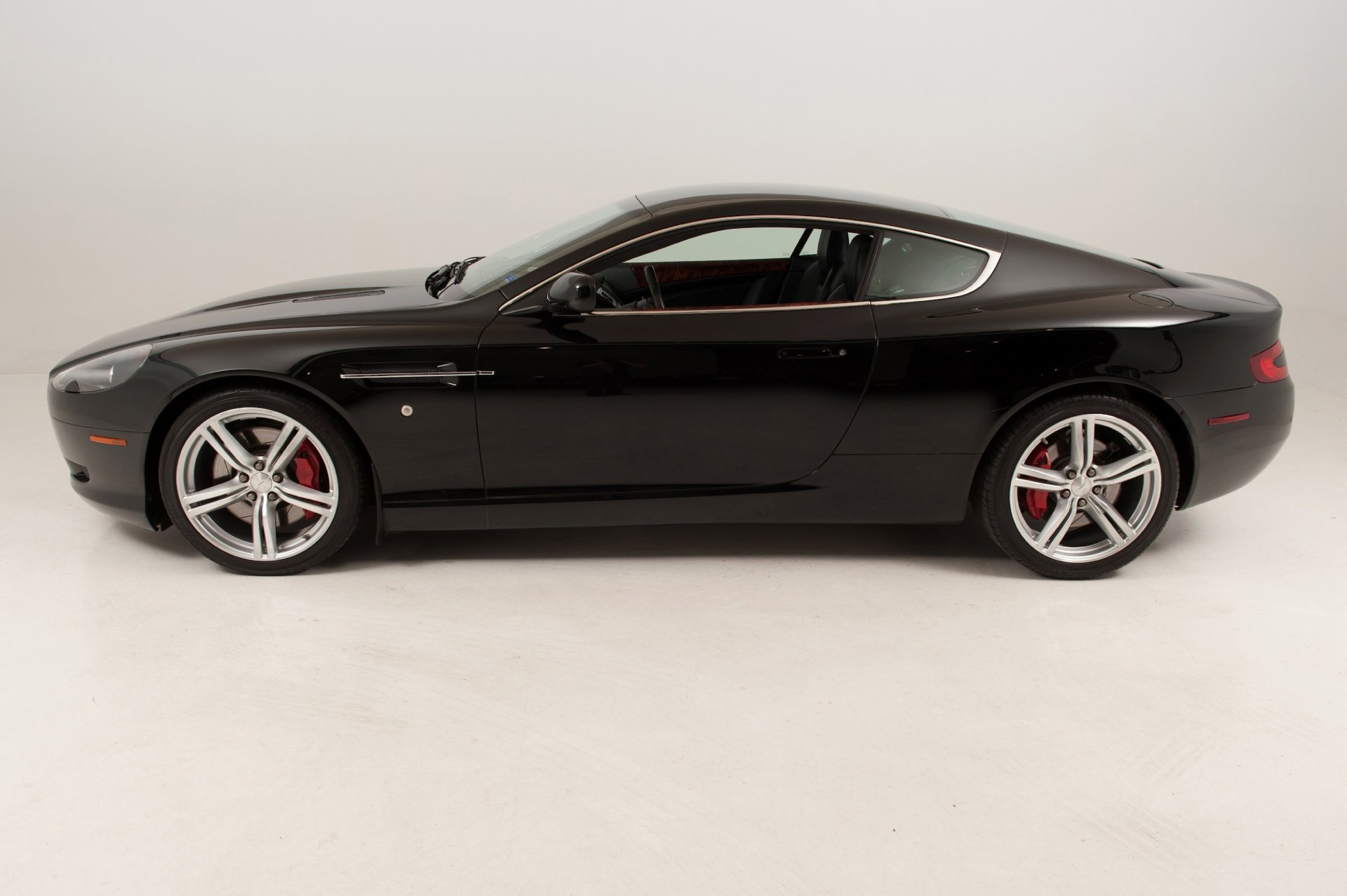 2007, Aston, Martin, Db9, Coupe, Cars, Black Wallpaper