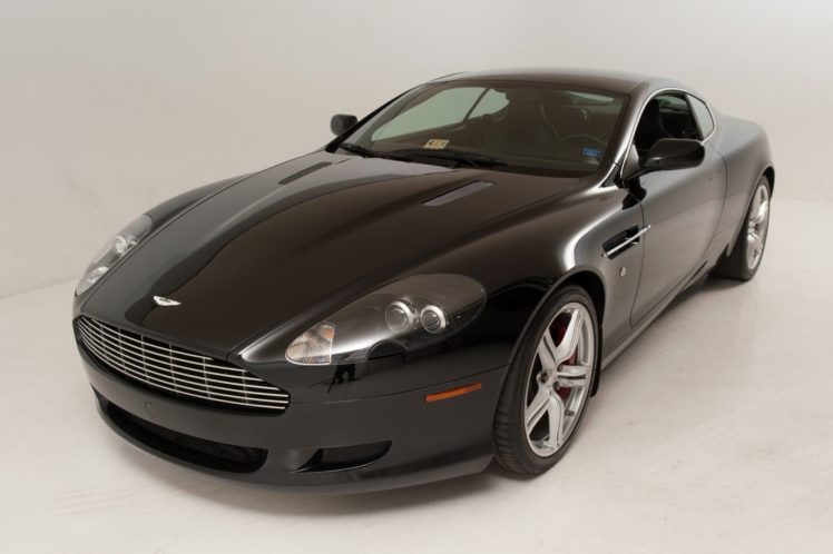 2007, Aston, Martin, Db9, Coupe, Cars, Black HD Wallpaper Desktop Background