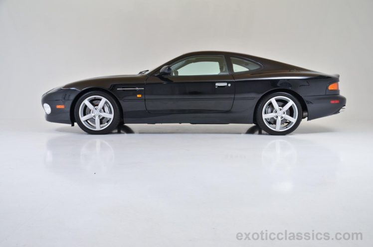 2003, Aston, Martin, Db7, Coupe, Gt, Black HD Wallpaper Desktop Background