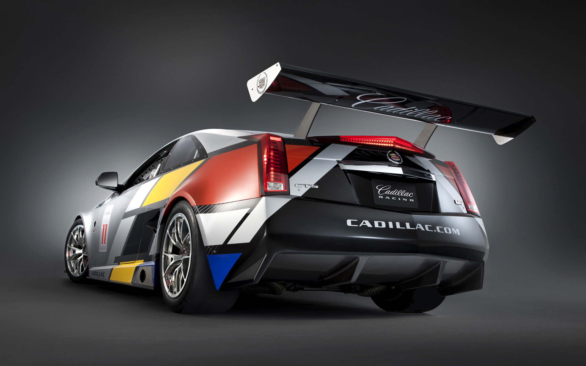 2011, Cadillac, Cts v, Coupe, Racecar, Race, Cars Wallpaper