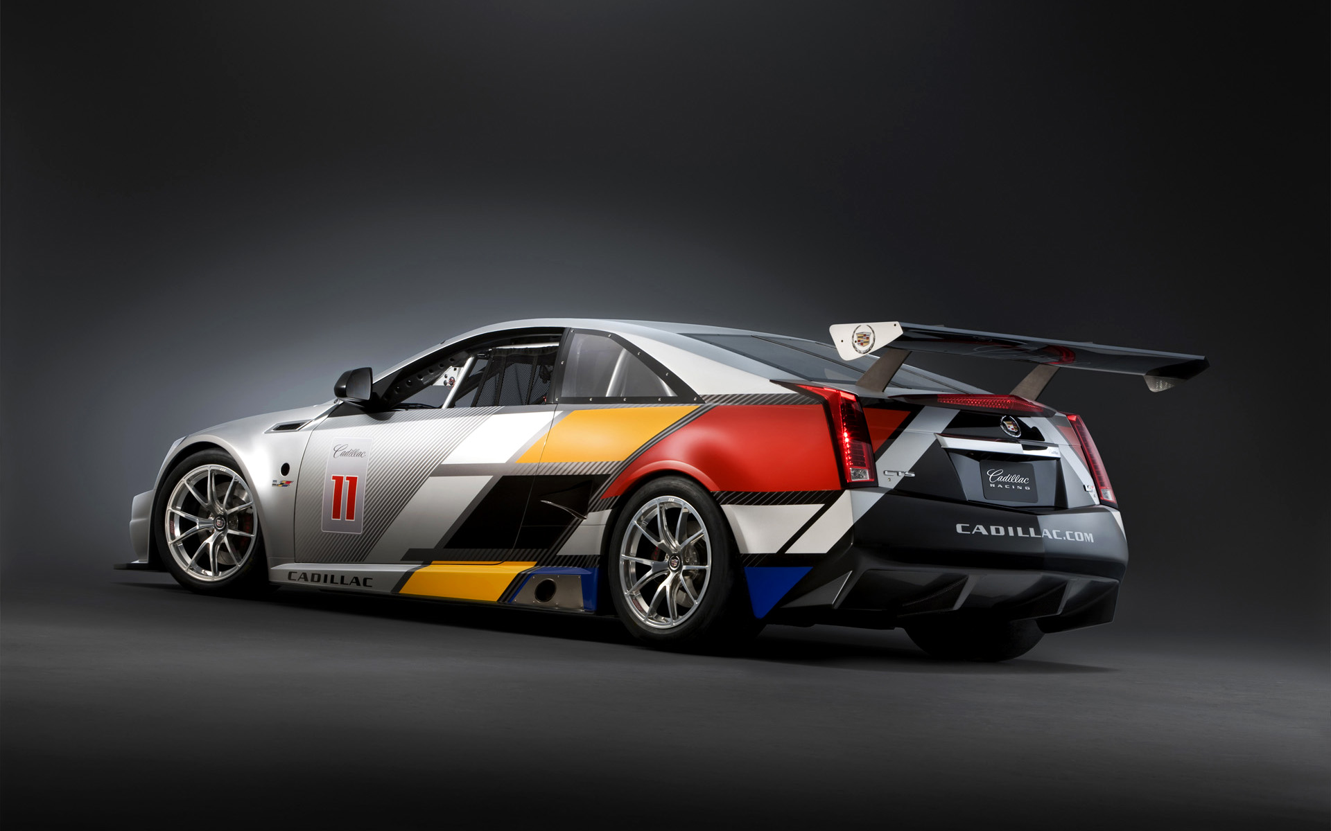 2011, Cadillac, Cts v, Coupe, Racecar, Race, Cars Wallpaper