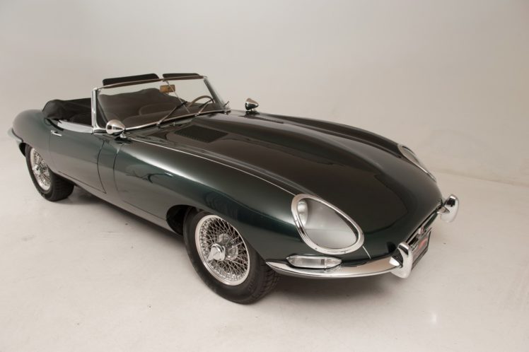 1967, E type, Xke, Roadster, Jaguar, Cars, Classic, Green, Metallic HD Wallpaper Desktop Background