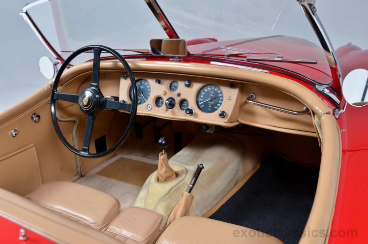 1955, Jaguar, Xk, 140m, Roadster, Cars, Classic, Red HD Wallpaper Desktop Background