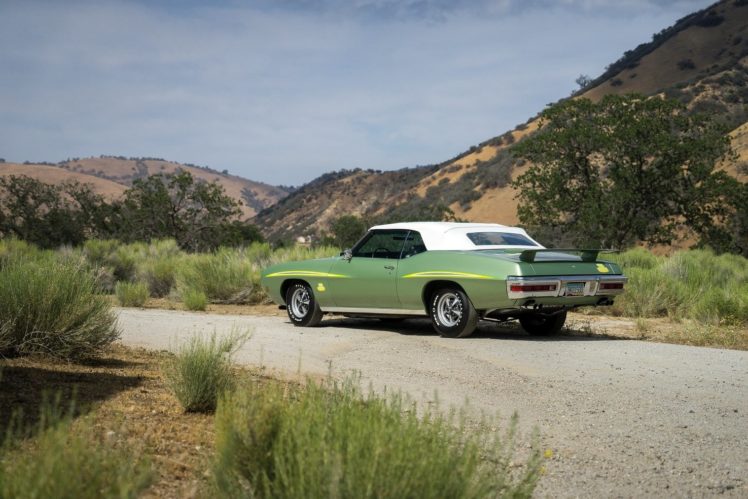 1970, Pontiac, Gto, The, Judge, Ram, Air, Iii, Convertible, Classic, Cars, Green HD Wallpaper Desktop Background