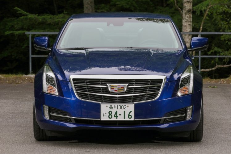 cadillac, Ats, Coupe, Jp spec, 2014, Cars, Blue HD Wallpaper Desktop Background