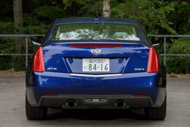 cadillac, Ats, Coupe, Jp spec, 2014, Cars, Blue HD Wallpaper Desktop Background