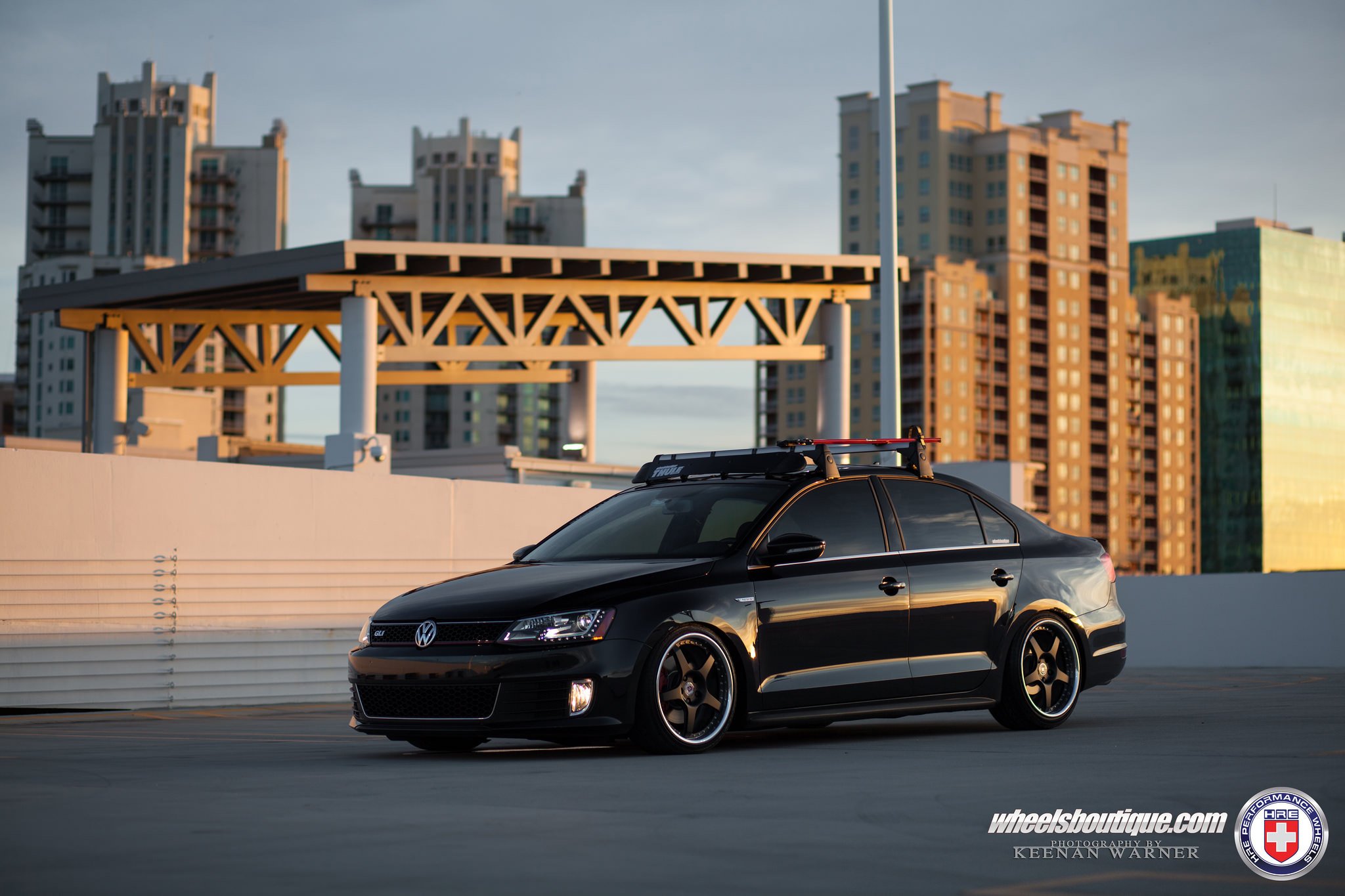 volkswagen, Jetta, Sedan, Gli, Hre, Wheels, Tuning, Cars, Sedan, Black Wallpaper