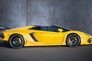 hamann, Lamborghini, Aventador, Roadster, Limited, Modified, Cars, Yellow