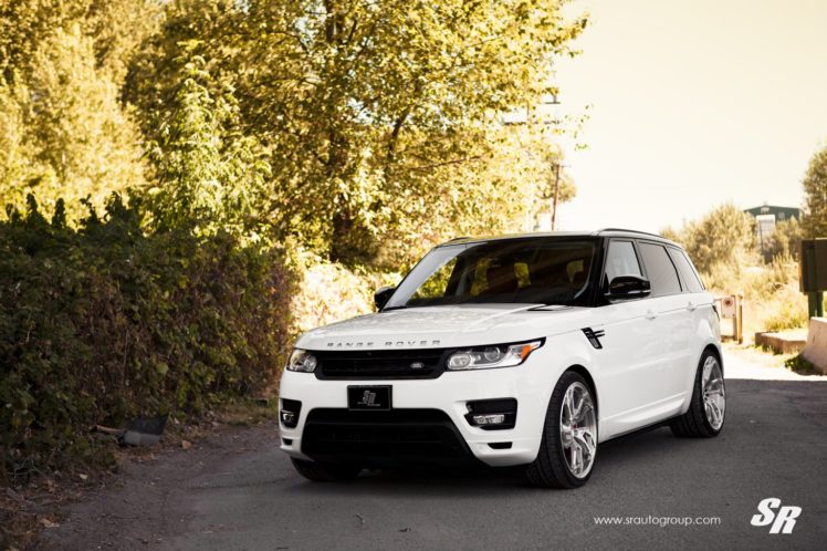 range, Rover, Sport, Vogue, White, Pur, Wheels, Tuning, Cars HD Wallpaper Desktop Background