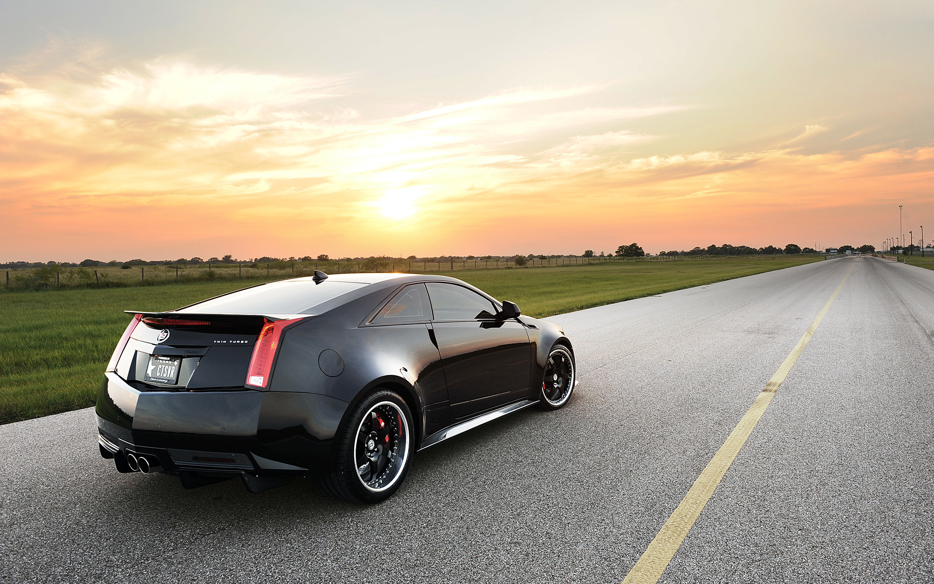 2012, Hennessey, Cadillac, Vr1200, Twin, Turbo, Coupe, Tuning, Muscle, Cars Wallpaper
