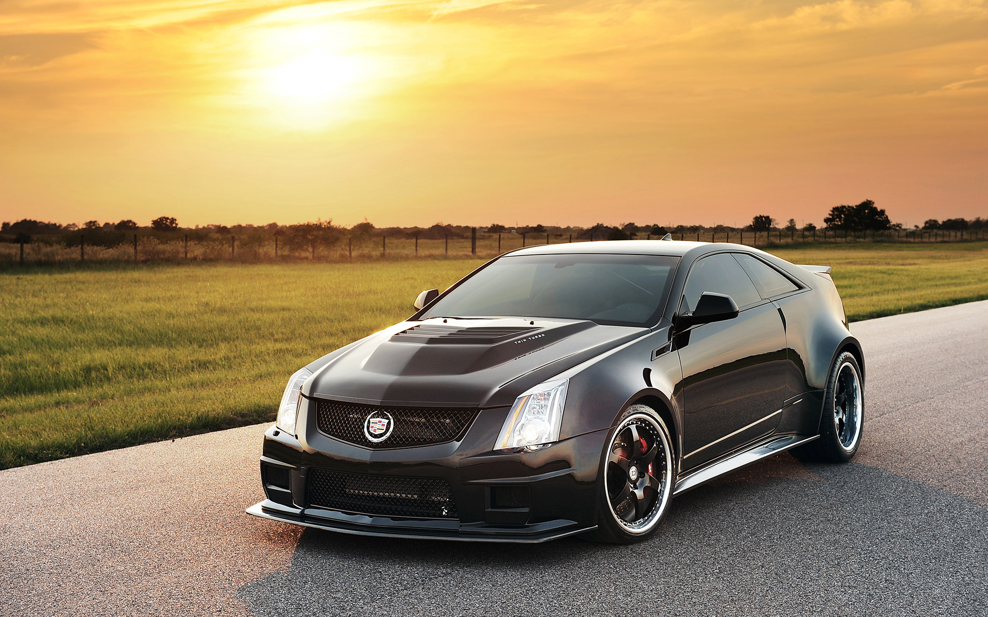 2012, Hennessey, Cadillac, Vr1200, Twin, Turbo, Coupe, Tuning, Muscle, Cars Wallpaper