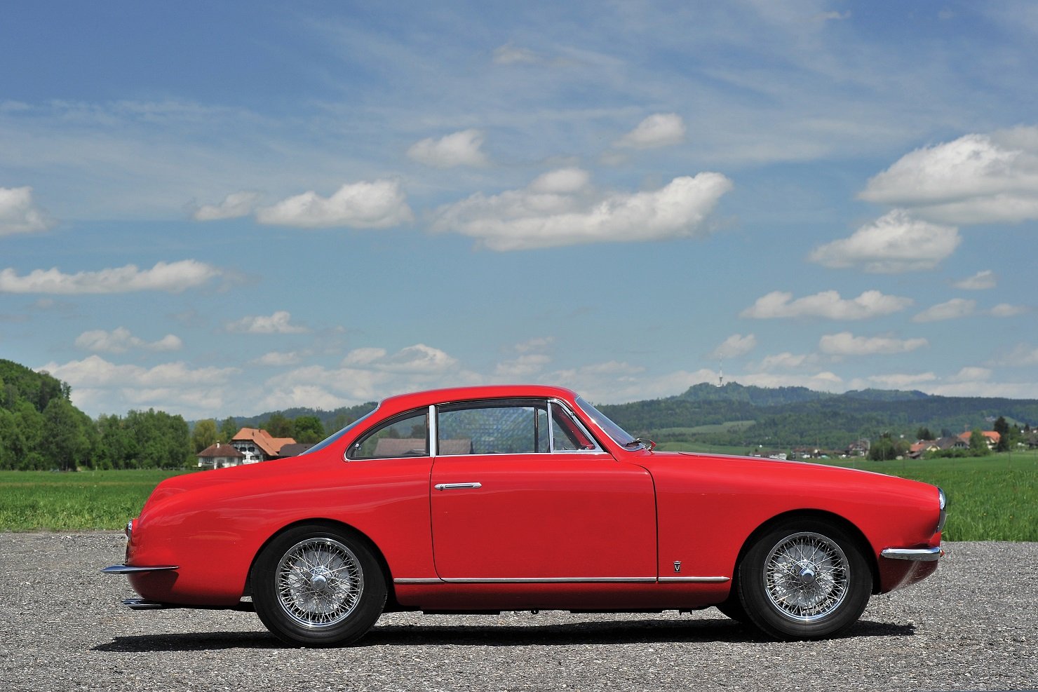 fiat, 8v, Coupe, 1953, Vignale, Red, Cars, Classic Wallpaper