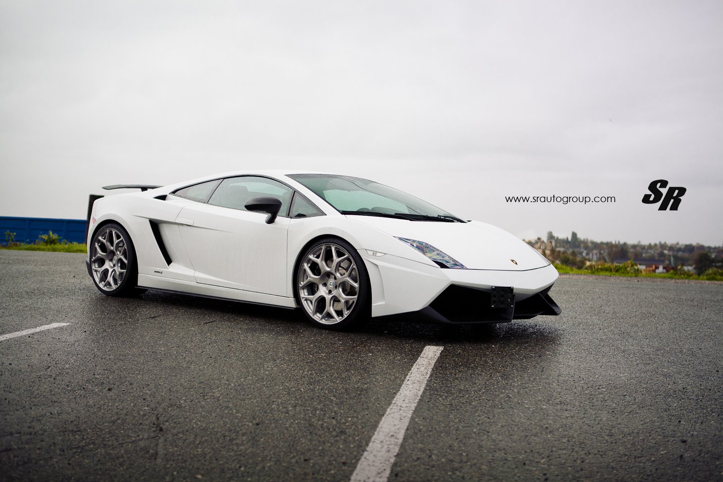 white, Lamborghini, Lp560, Hre, Tuning, Wheels, Car Wallpaper