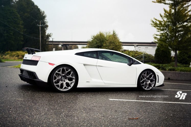 white, Lamborghini, Lp560, Hre, Tuning, Wheels, Car HD Wallpaper Desktop Background