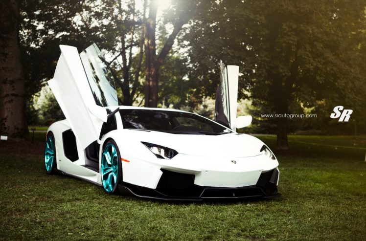 white, Lp700, Lamborghini, Aventador, Pur, Tuning, Wheels, Car HD Wallpaper Desktop Background