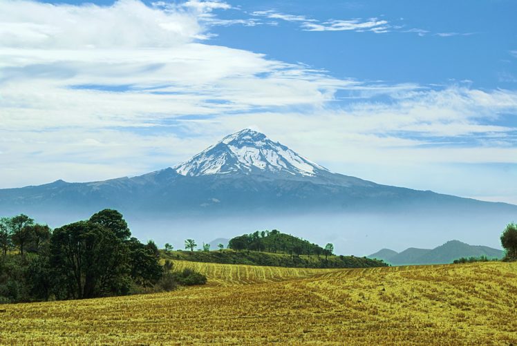morelos, Puebla, Mexico, Volcano, Popocatepetl HD Wallpaper Desktop Background