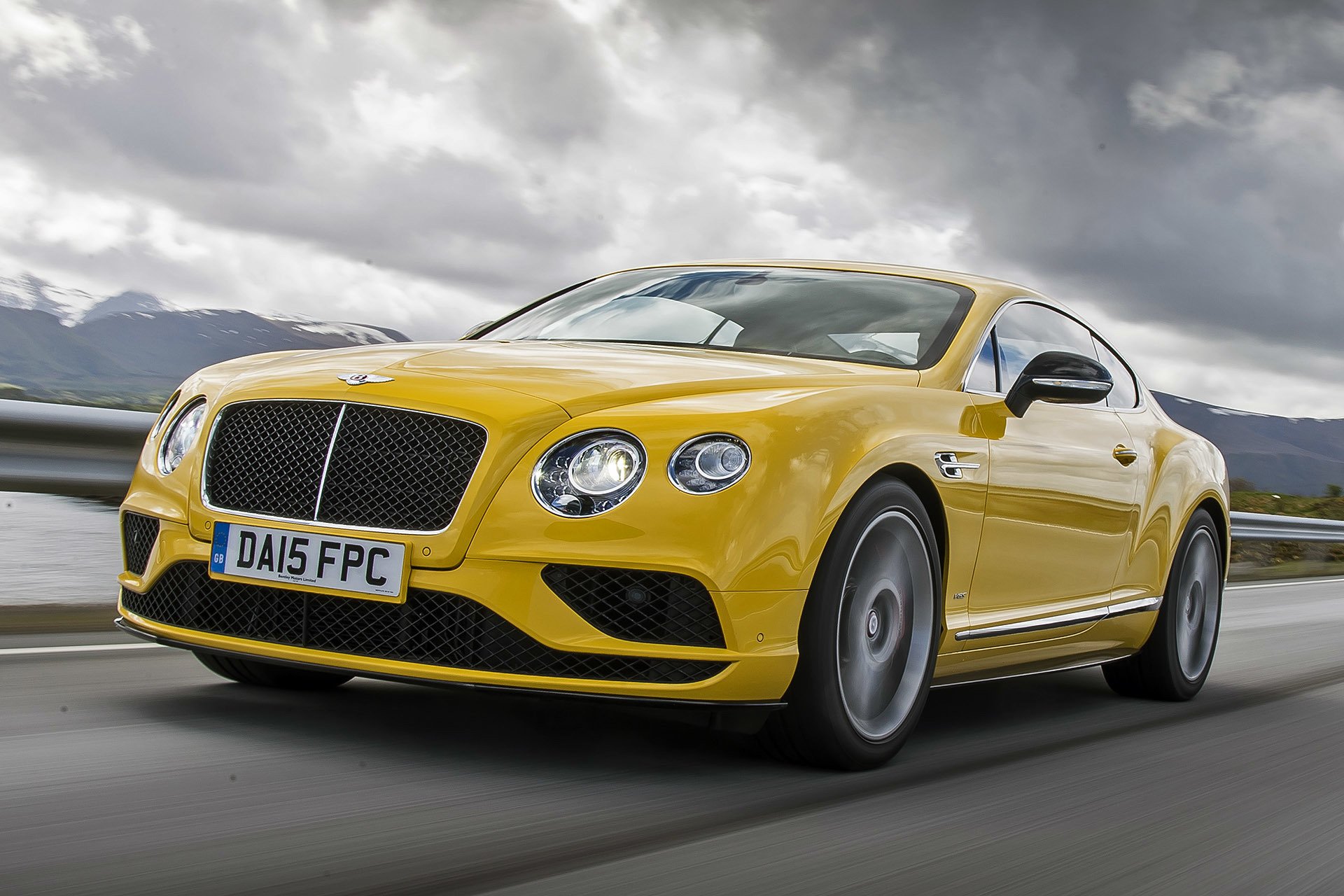 2016, Bentley, Continental gt, Coupe, Cars, Yellow Wallpaper