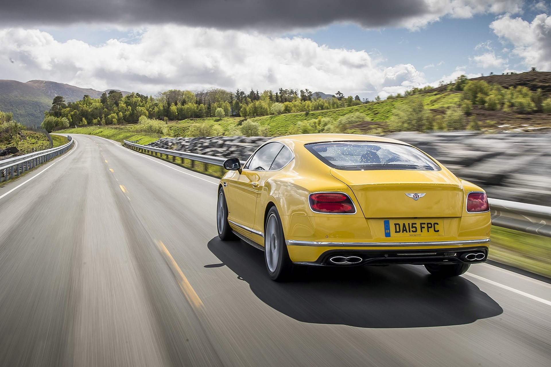 2016, Bentley, Continental gt, Coupe, Cars, Yellow Wallpaper