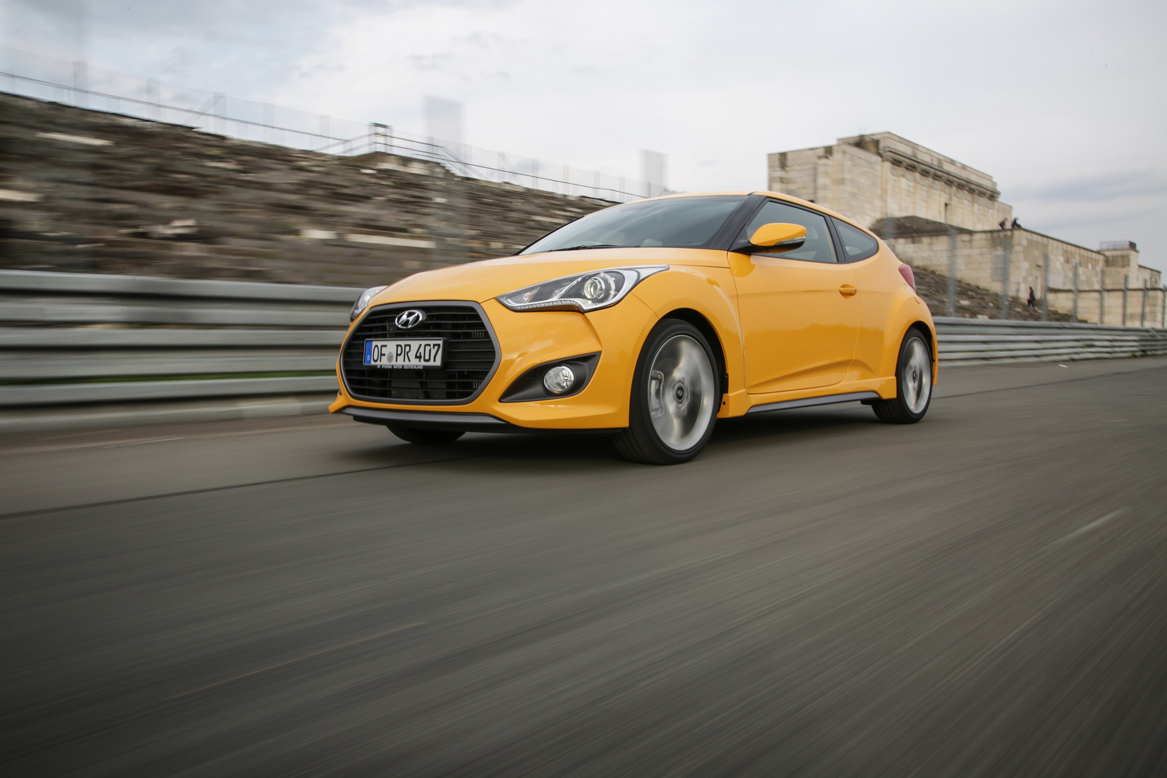 hyundai, Veloster, Turbo, Car, Coupe, Yellow, 2015 Wallpaper