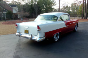 1955, Chevrolet, Bel, Air, 350ci, 4 speed, Auto, Hot, Rod, Classic, Cars