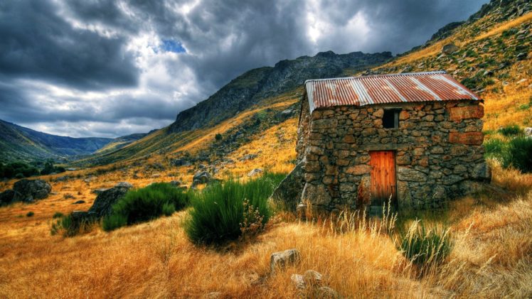 nature, House, Countryside, Hut, Landscape, Rustic HD Wallpaper Desktop Background