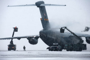 airplane, Plane, Snow, Winter, Military