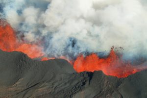 crater, Lava, Ash, Cloud, Iceland, Stratovolcano, Volcano, Bardarbunga, Lava